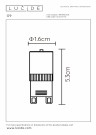 G9 Led bulb-White-LED Dimm.-1xG9-3,5W-2700K thumbnail