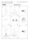 COMBO Bollard ligh. Outd.-Black-Ø9-LED-9W-3000K thumbnail