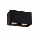 BODI Ceiling spot.-Black-2xGU10-50W-Alumin. thumbnail