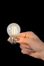 G45 Fil. Bulb-Transp.-LED Dimm.-1xE27-4W-2700K thumbnail