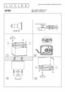 AVEN Ceiling spot. Bathr.-Black-1xGU10-50W-IP65 thumbnail
