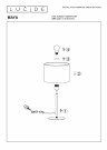 MAYA Table lamp-Black-Ø26-1xE27-40W-Cotton thumbnail