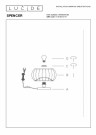 SPENCER Table lamp-Black-Ø30-1xE27-40W-Felt thumbnail