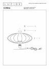 CORINA Table lamp-Cream-Ø40-1xE27-40W-Polyes. thumbnail