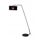 KELSO Floor lamp-Black-1xE27-40W-Metal thumbnail