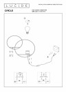 CIRCLE Wall light-Black-1xE27-40W-Metal thumbnail