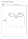 XIO Wall light-Rust B.-LED Dimm.-1xG9-4W-2700K thumbnail