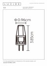 G4 Led bulb-Transp.-LED-1xG4-1,5W-2700K-12V thumbnail