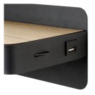 ATKIN Bedside lamp-Black-LED-6W-3000K-Metal thumbnail