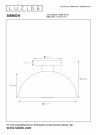 SIEMON Flush ceilin.-Black-Ø25-1xE27-40W-Steel thumbnail
