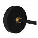 BEREND Wall light Bathr.-Black-1xG9-33W-IP44-Glass thumbnail