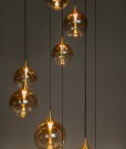 GISELA Pendant light-Amber-Ø61-LED Dimm.-3,6W thumbnail