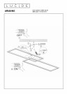 ARIANNE - Flush ceiling light - LED - CCT - 1x23W 2700K/4000K - Black thumbnail