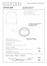 LITTLE J. Table lamp Outd.-Black-Ø10-LED Dimm. thumbnail