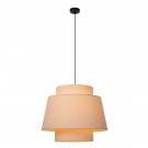 TRIBUTE Pendant light-Cream-Ø60-1xE27-40W-Fabric thumbnail