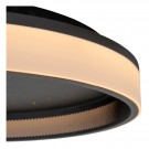 ESTREJA Flush ceilin.-Black-Ø40-LED Dimm.-40W thumbnail