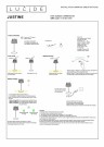JUSTINE Table lamp Outd.-White-LED Dimm.-2W-2700K thumbnail