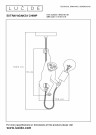 CHIMP. Pendant light-Black-Ø17,6-1xE27-60W-Synthe. thumbnail