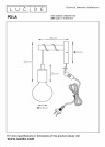 POLA Wall light Child-Blue-1xE27-60W-Metal thumbnail