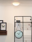 LEX Flush ceilin.-White-Ø25-1xE27-9W-Synthe. thumbnail