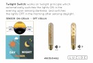 T32 TWIL. Fil. Bulb Outd.-Amber-LED-1xE27-4W-2200K thumbnail
