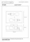 OVALIS Wall light-Black-2xE14-9W-Metal thumbnail