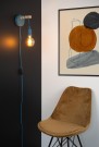 POLA Wall light Child-Blue-1xE27-60W-Metal thumbnail