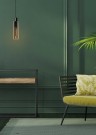 ORLANDO Pendant light-Smoke .-Ø10-1xE27-40W-Glass thumbnail