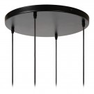CINZIA Pendant light-White-Ø55,5-4xE27-40W-Porcel. thumbnail