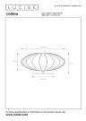 CORINA Table lamp-Cream-Ø40-1xE27-40W-Polyes. thumbnail
