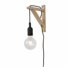 FIX Wall light-Black-1xE27-60W-Wood thumbnail
