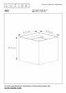 XIO Wall light-White-LED Dimm.-1xG9-4W-2700K thumbnail