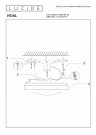 VIDAL Flush ceilin.-Black-Ø28-LED Dimm.-20W-2700K thumbnail