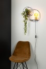 CIRCLE Wall light-Black-1xE27-40W-Metal thumbnail
