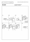 DUKAN Flush ceilin. Outd.-Black-2xE27-15W-IP65 thumbnail