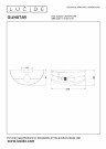 GLINSTAR Wall light-Multic.-1xE27-40W-Pvc thumbnail