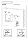 ARTHUR Wall light-Black-1xE27-60W-Metal thumbnail