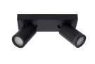 TAYLOR Ceiling spot. Bathr.-Black-LED DTW-2xGU10 thumbnail