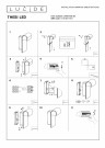 THESI LE. Wall light Outd.-Black-LED-8W-3000K-IP54 thumbnail
