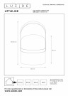 LITTLE J. Table lamp Outd.-Brown-Ø10-LED Dimm. thumbnail