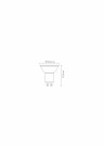 MR16 Led bulb-White-LED Dimm.-1xGU10-5W-3000K thumbnail