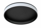 ESTREJA Flush ceilin.-Black-Ø40-LED Dimm.-40W thumbnail