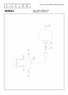 BEREND Wall light Bathr.-Black-1xG9-33W-IP44-Glass thumbnail