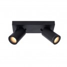 TAYLOR Ceiling spot. Bathr.-Black-LED DTW-2xGU10 thumbnail