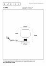 ILONA Table lamp-Amber-Ø18-1xE27-40W-Glass thumbnail