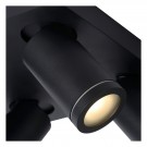 TAYLOR Ceiling spot. Bathr.-Black-LED DTW-4xGU10 thumbnail