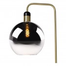 JULIUS Floor lamp-Smoke .-Ø28-1xE27-25W-Glass thumbnail