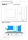 BRICE-LE. Flush ceilin. Bathr.-White-LED Dimm.-22W thumbnail