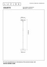 CELESTE Floor lamp-Matt G.-Ø28-LED Dimm.-21W-2700K thumbnail