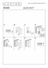DUKAN Wall light Outd.-Black-1xE27-15W-IP65-Glass thumbnail